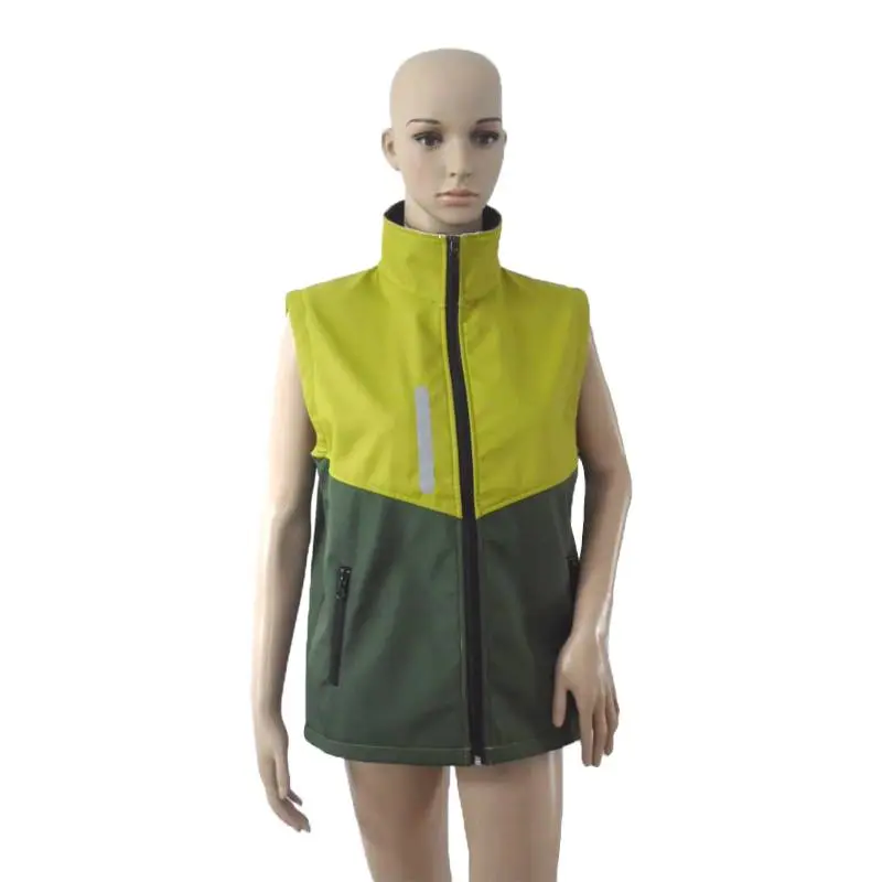 3 layer waterproof breathable windproof Softshell Vest lady fashion style OEM, 3 layer waterproof breathable windproof Softshell Vest lady fashion style OEM